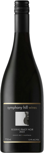 Symphony Hill Wines Reserve Pinot Noir  2023 Granite Belt bottle